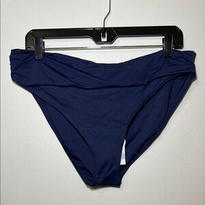 La Blanca Navy Blue Bikini Bottom NWT